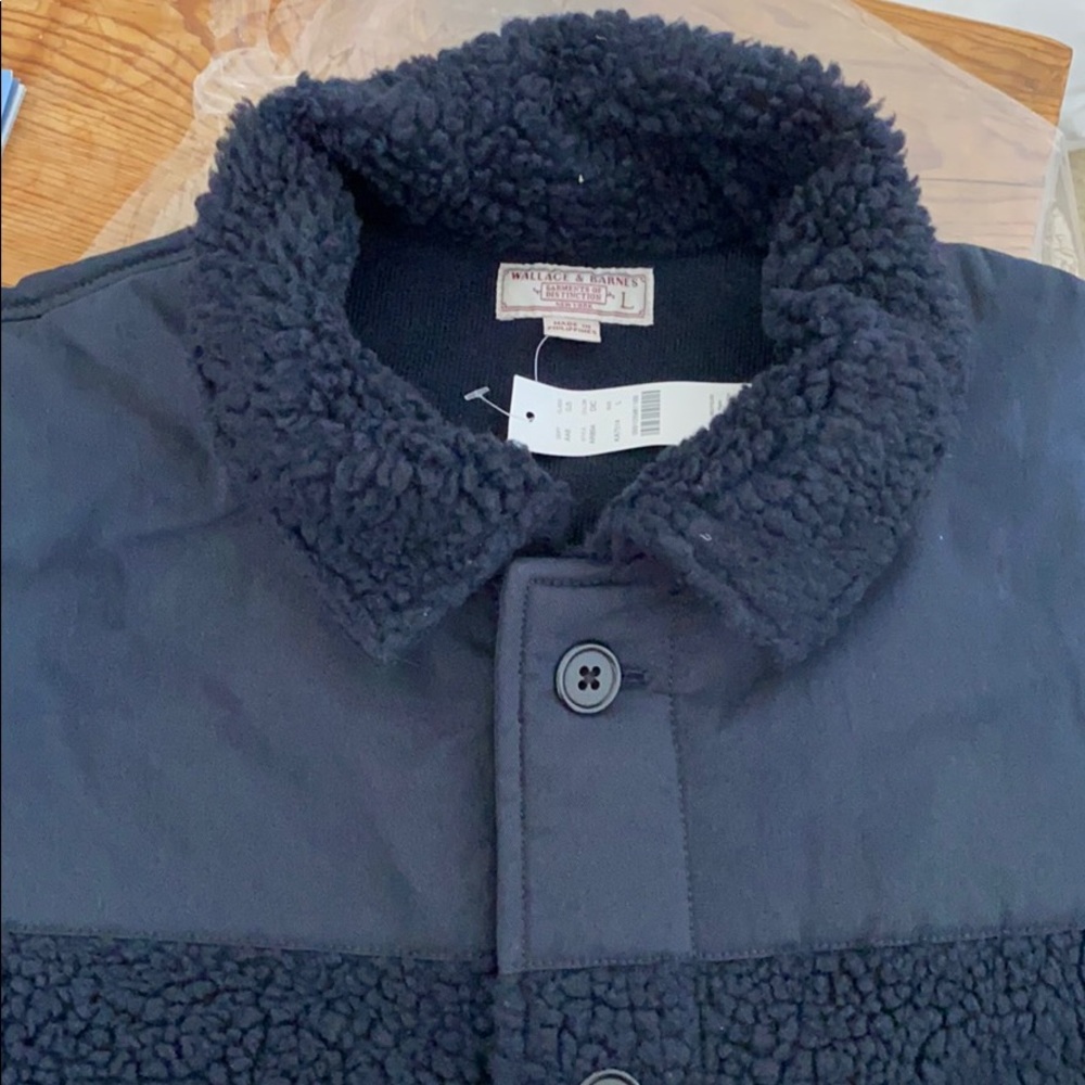 Jcrew Wallace and Barnes Sherpa Donkey Jacket - Picture 7 of 7